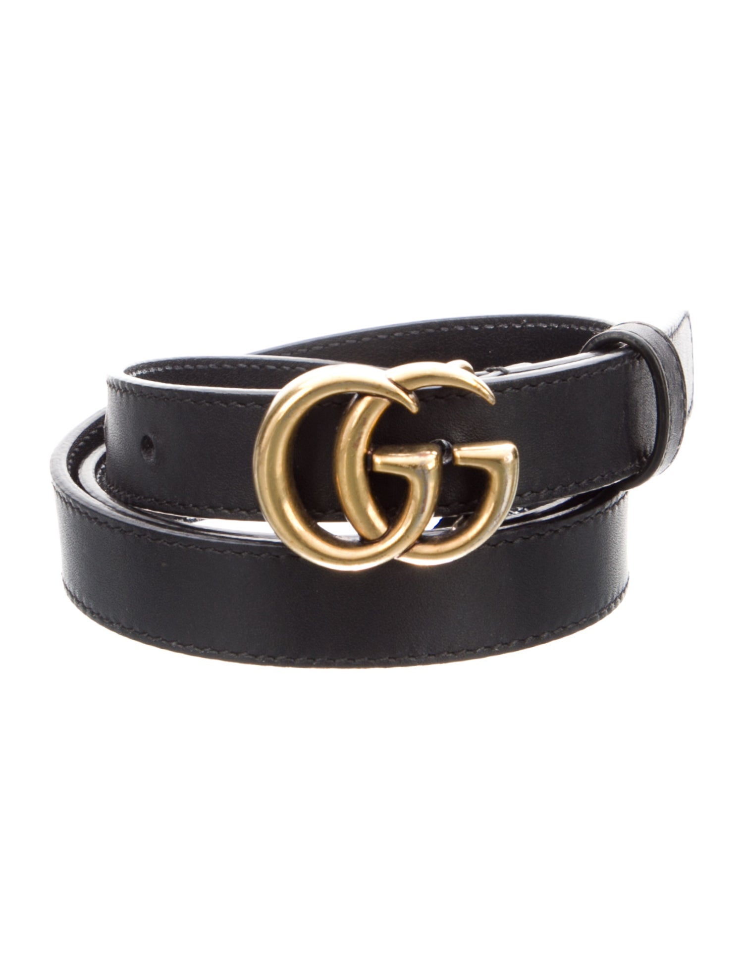 Gucci Double G Logo Skinny Belt Kit