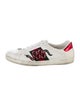 Gucci Web Accent Leather Sneakers