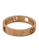 Gucci 18K Icon Star & Heart Double G Band Ring