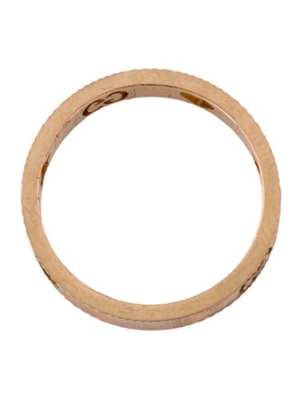 Gucci 18K Icon Star & Heart Double G Band Ring