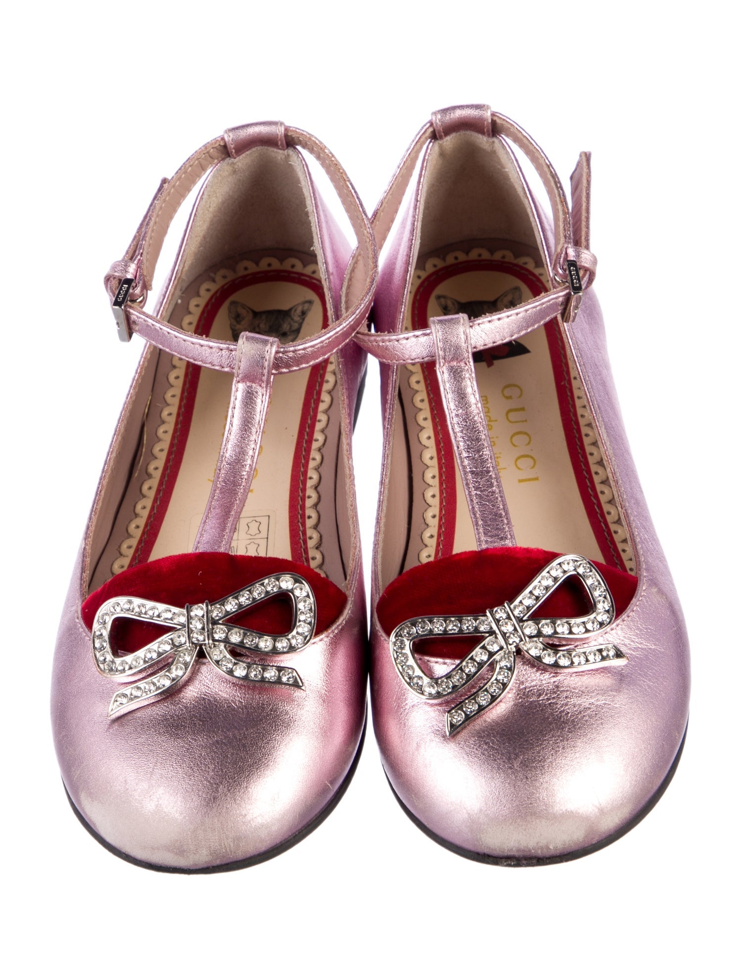 Gucci Toddler Girls' Bow Flats