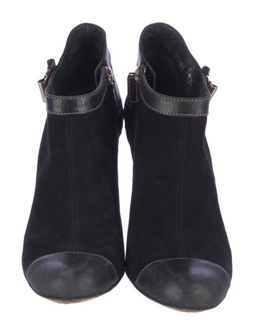 Gucci Interlocking G Logo Suede Boots