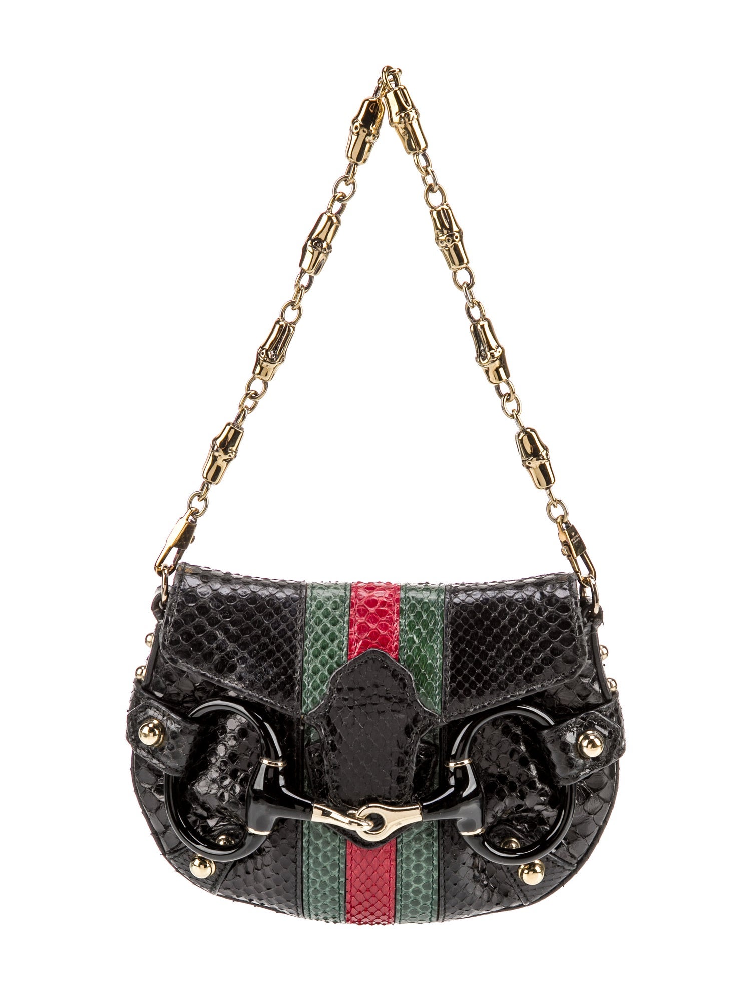 Gucci Web Horsebit Chain Vintage