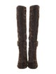 Gucci Ponyhair Animal Print Boots