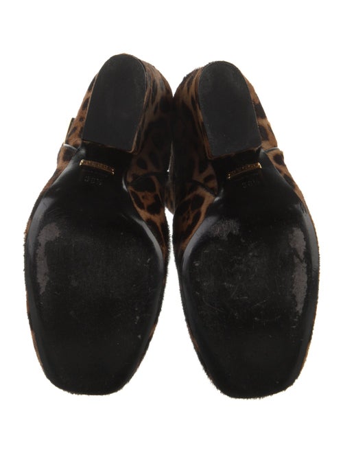 Gucci Ponyhair Animal Print Boots