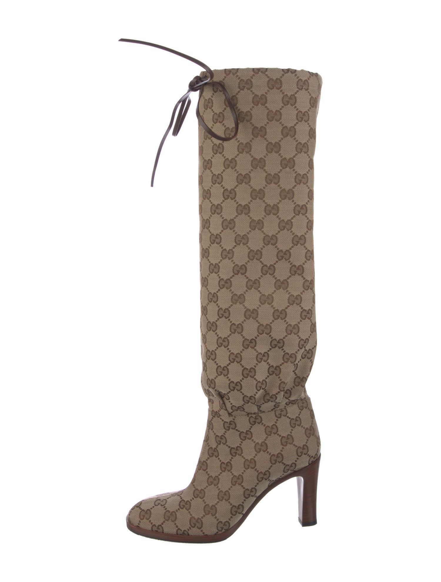 Gucci GG Canvas Canvas Boots