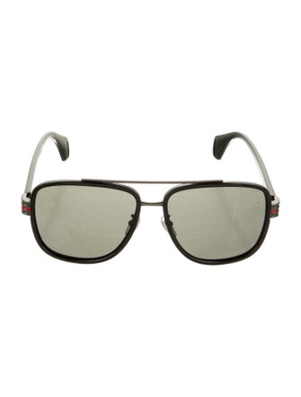 Gucci Square Tinted Sunglasses