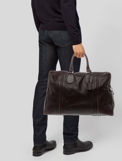 Gucci GG Supreme Weekender Bag