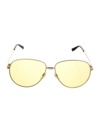 Gucci Aviator Mirrored Sunglasses