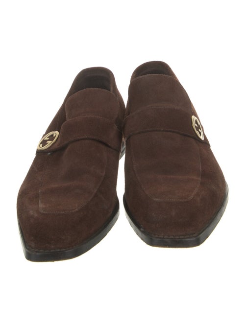 Gucci Suede Dress Loafers