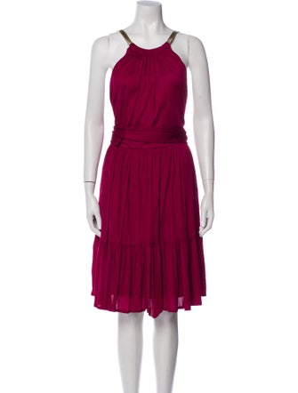 Gucci Scoop Neck Mini Dress