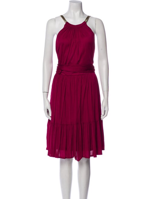 Gucci Scoop Neck Mini Dress