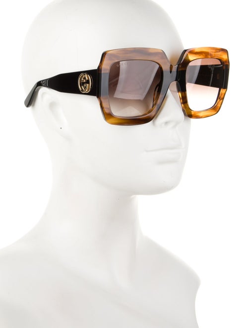 Gucci Oversize Gradient Sunglasses