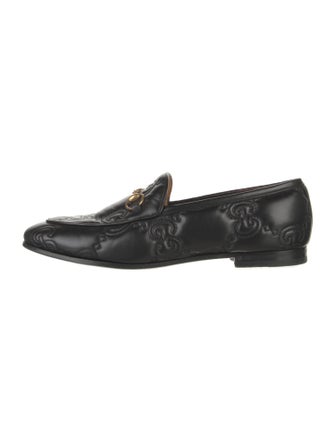 Gucci 1955 Horsebit Accent Leather Loafers