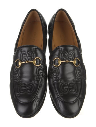 Gucci 1955 Horsebit Accent Leather Loafers