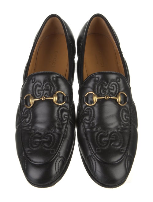 Gucci 1955 Horsebit Accent Leather Loafers