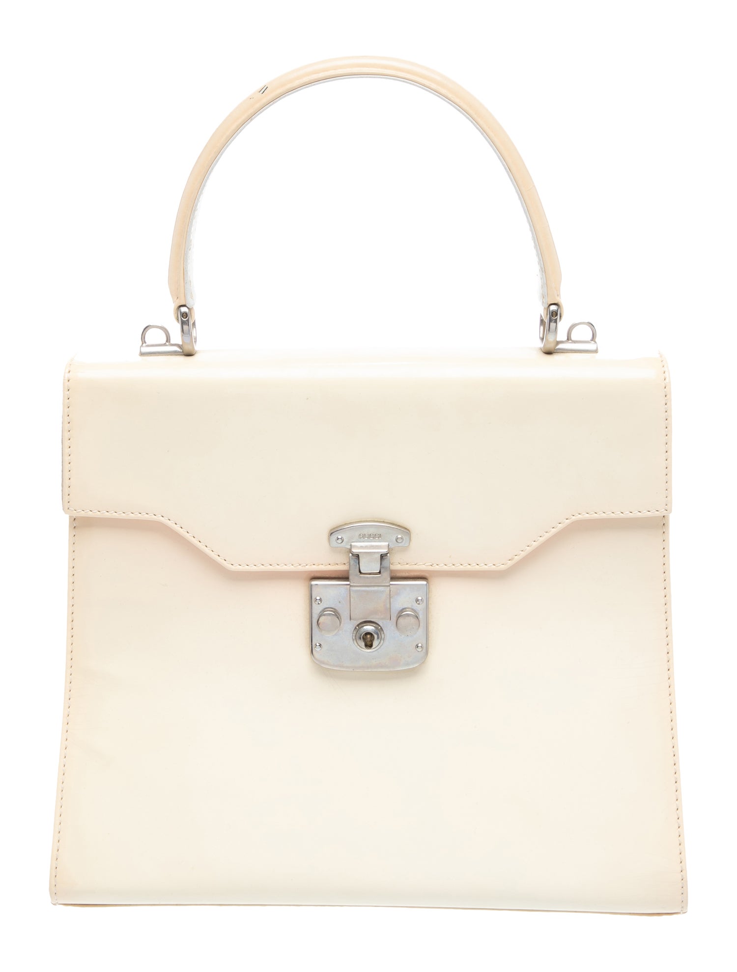 Gucci Patent Leather Lady Lock Vintage