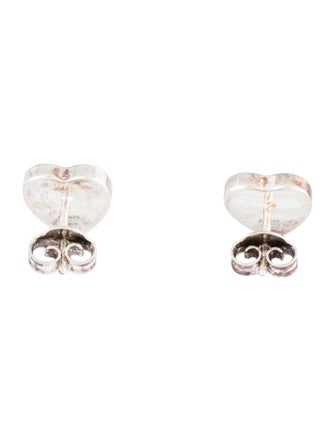 Gucci Trademark Heart Stud Earrings