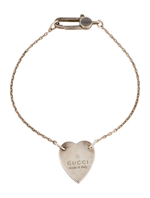 Gucci Trademark Heart Station Bracelet
