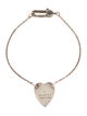 Gucci Trademark Heart Station Bracelet