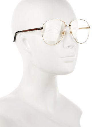 Gucci Aviator Eyeglasses