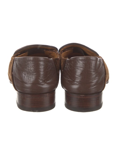 Gucci GG Logo Velvet Dress Loafers