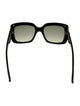 Gucci Square Gradient Sunglasses