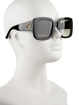 Gucci Square Gradient Sunglasses