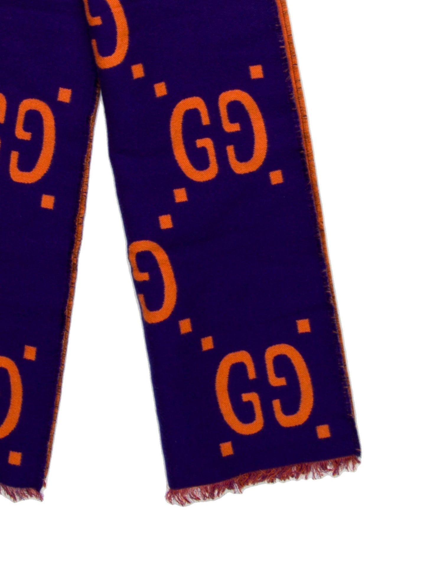 Gucci Wool Jumbo GG Scarf