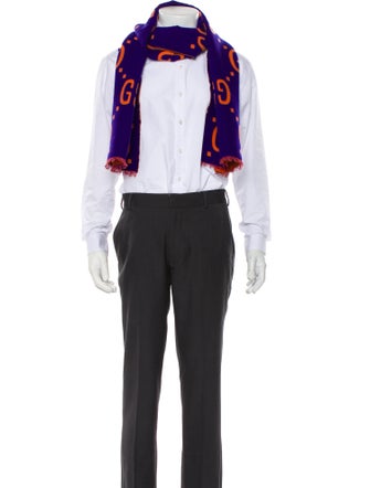 Gucci Wool Jumbo GG Scarf