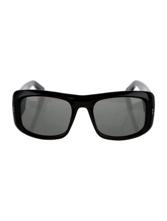 Gucci Interlocking G Logo Square Sunglasses