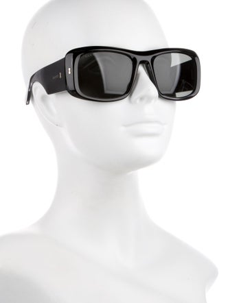 Gucci Interlocking G Logo Square Sunglasses