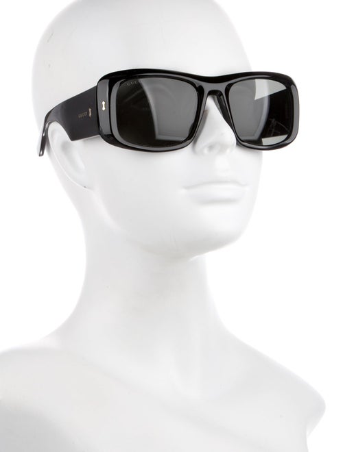 Gucci Interlocking G Logo Square Sunglasses