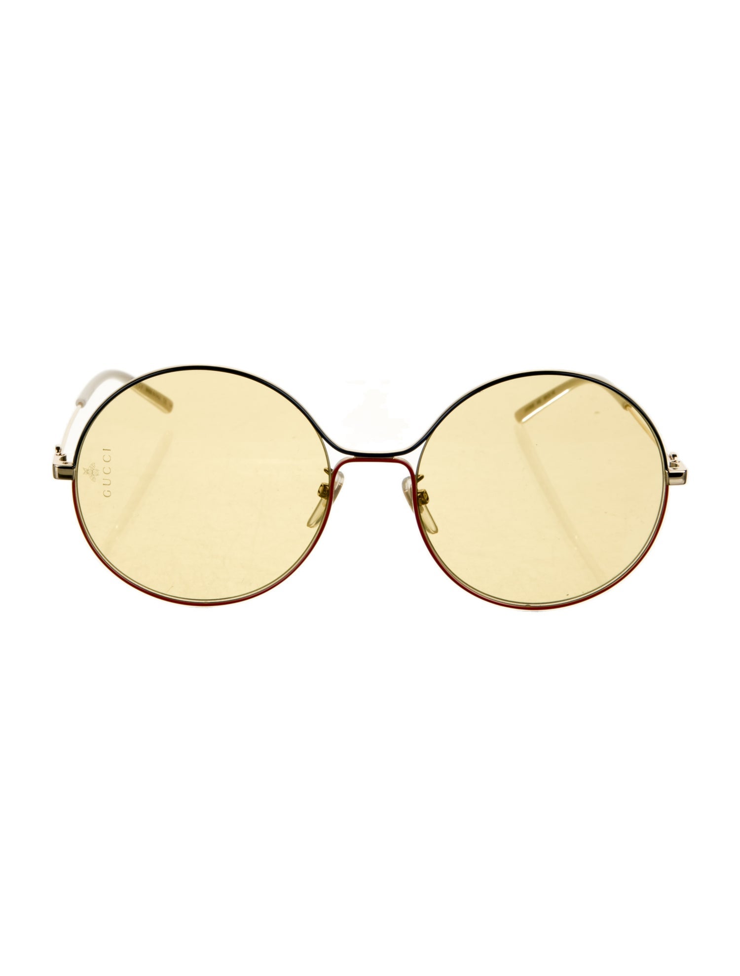 Gucci Round Mirrored Sunglasses