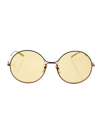 Gucci Round Mirrored Sunglasses