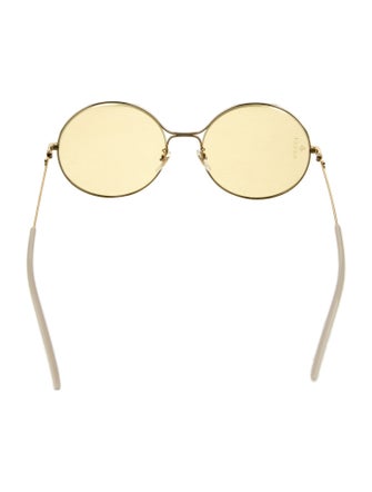 Gucci Round Mirrored Sunglasses