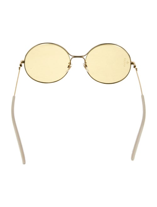 Gucci Round Mirrored Sunglasses