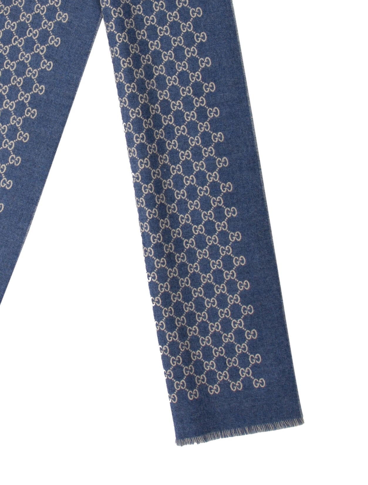 Gucci Wool Printed Scarf