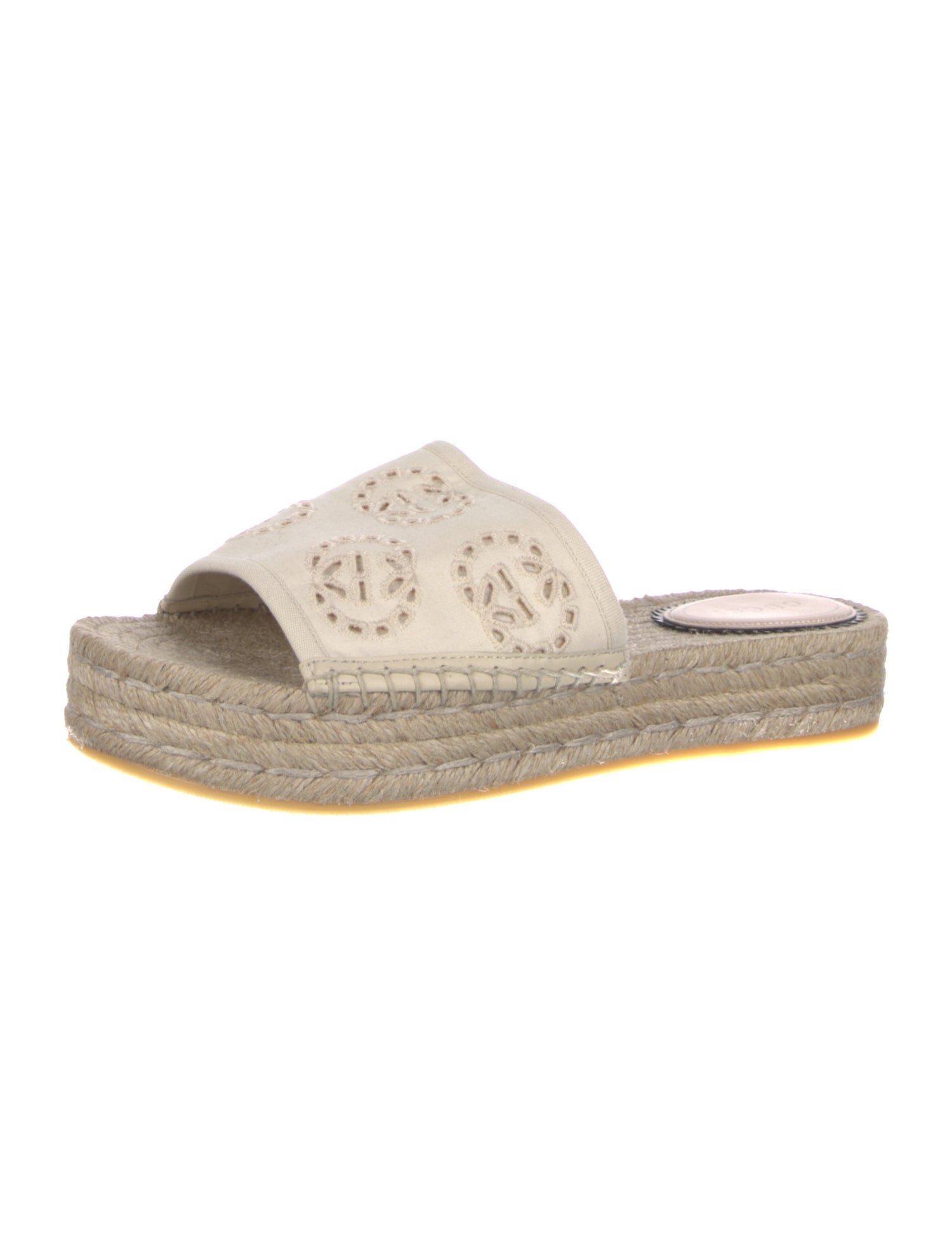 Gucci Interlocking G Logo Canvas Espadrilles