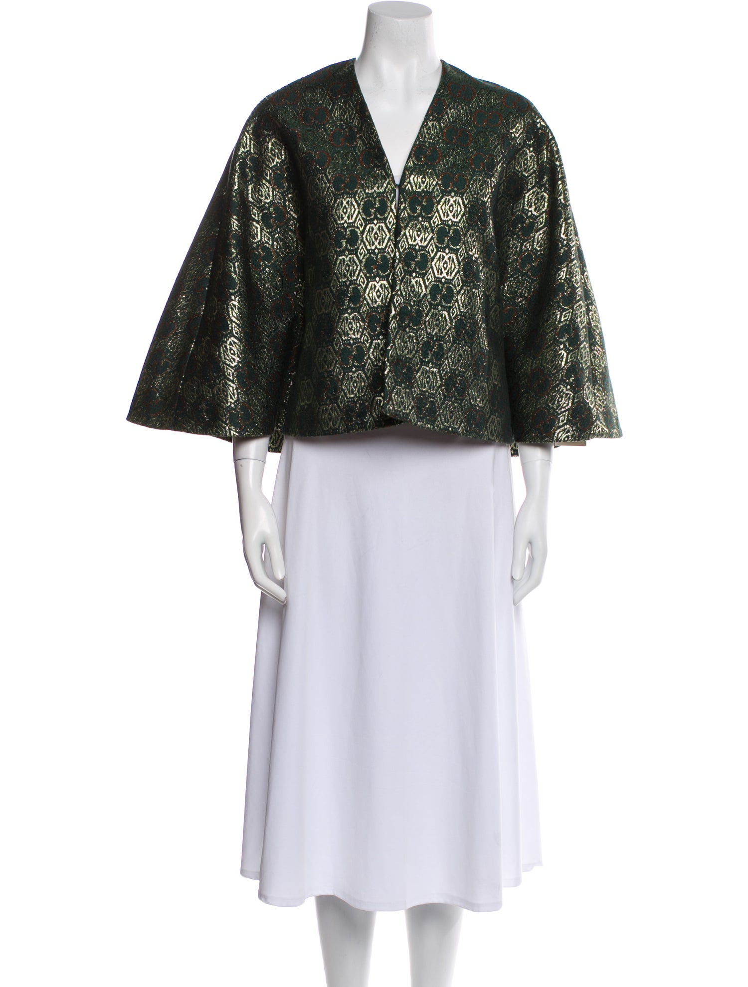 Gucci Printed Evening Jacket w/ Tags