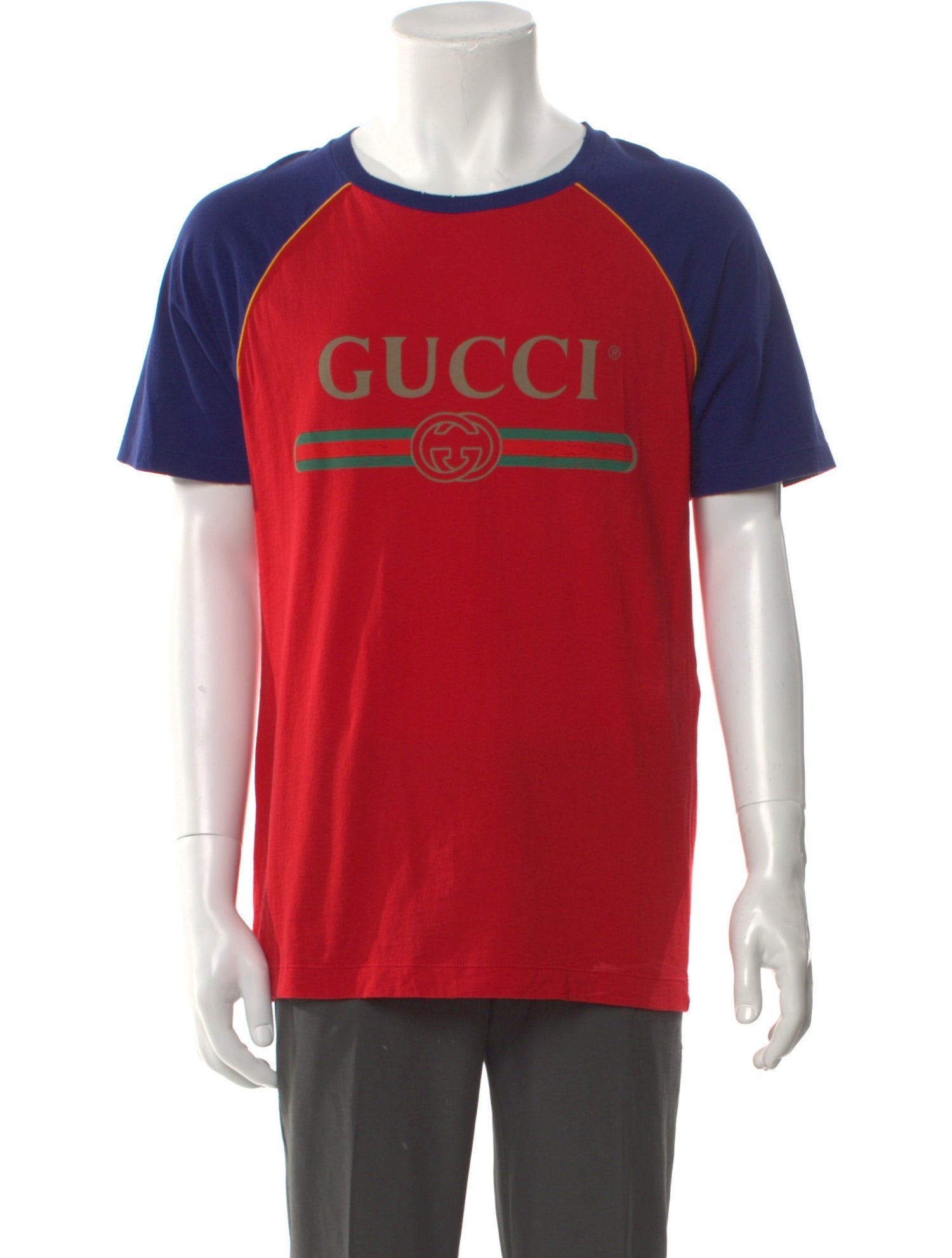 Gucci Web Accent Crew Neck T-Shirt w/ Tags