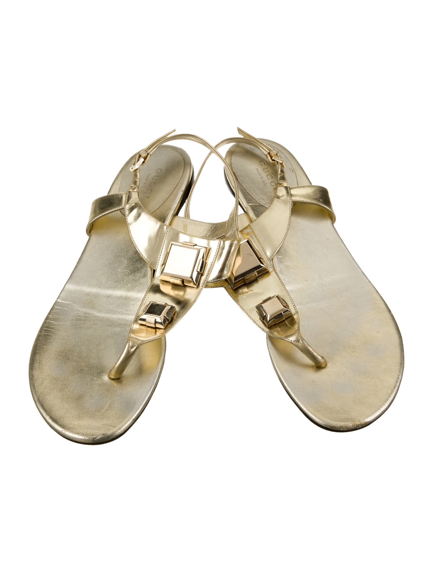 Gucci Leather Sandals