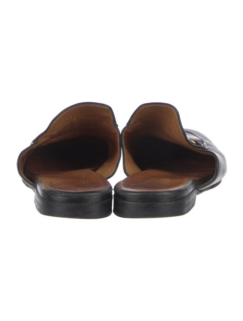 Gucci Horsebit Accent Leather Mules