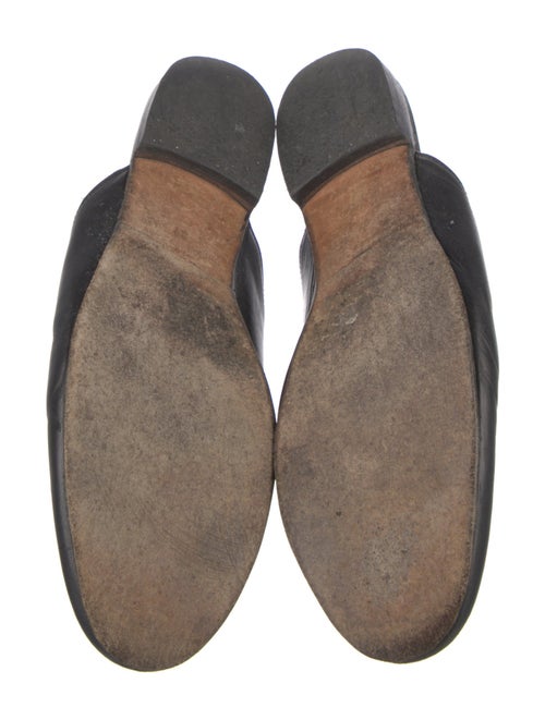 Gucci Horsebit Accent Leather Mules