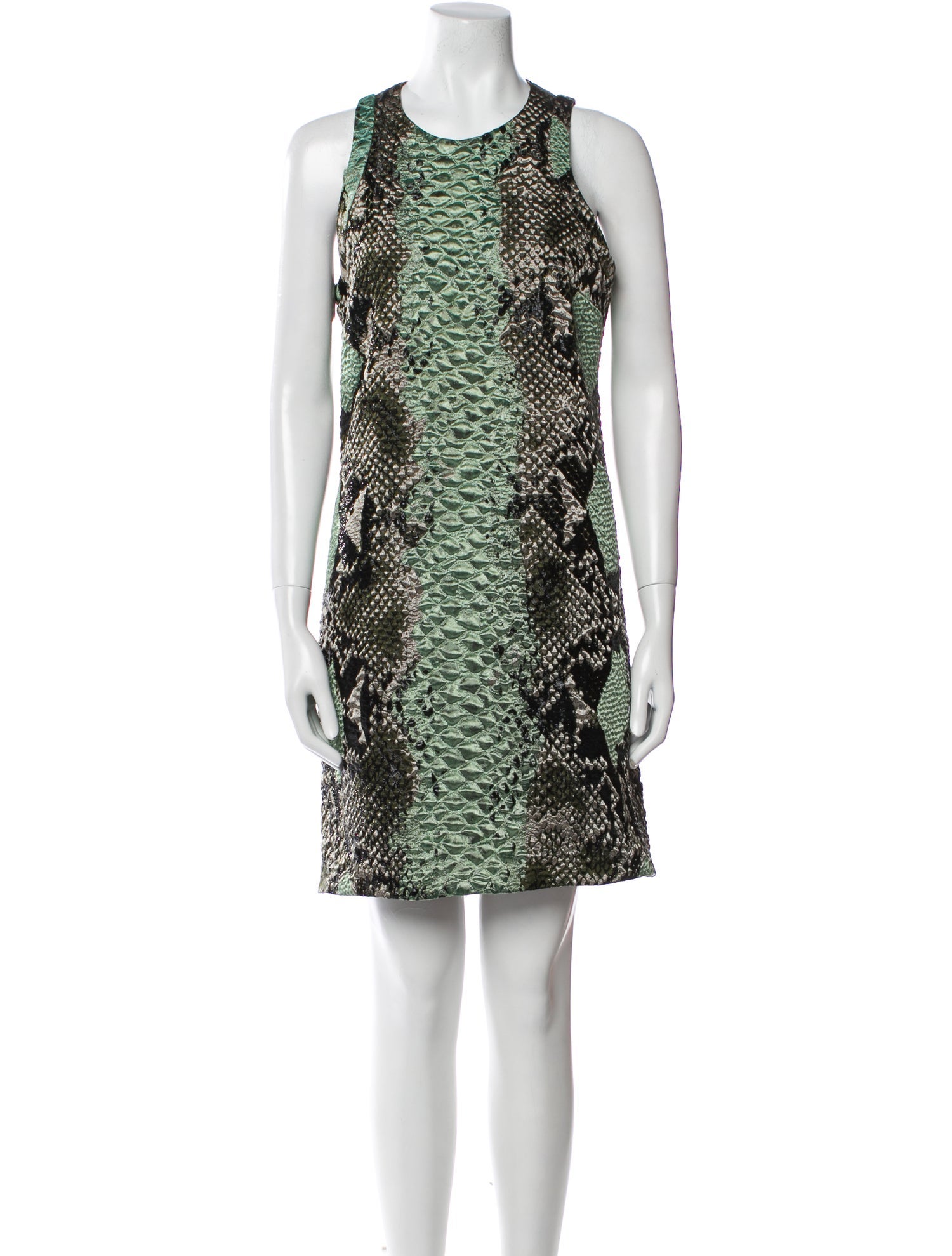 Gucci Animal Print Mini Dress