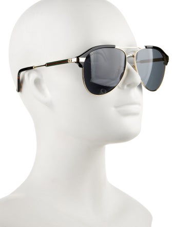 Gucci Aviator Tinted Sunglasses
