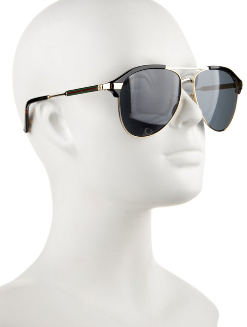 Gucci Aviator Tinted Sunglasses