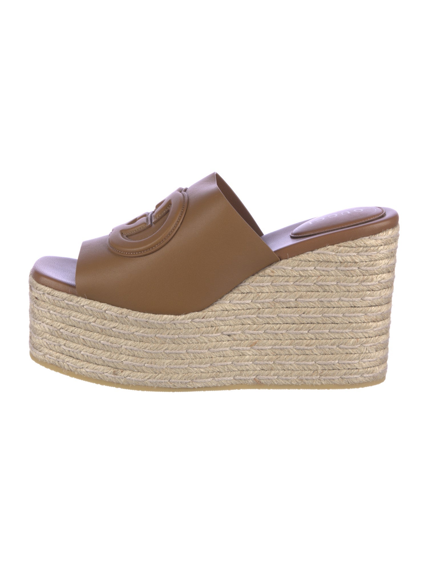 Gucci Leather Espadrilles w/ Tags