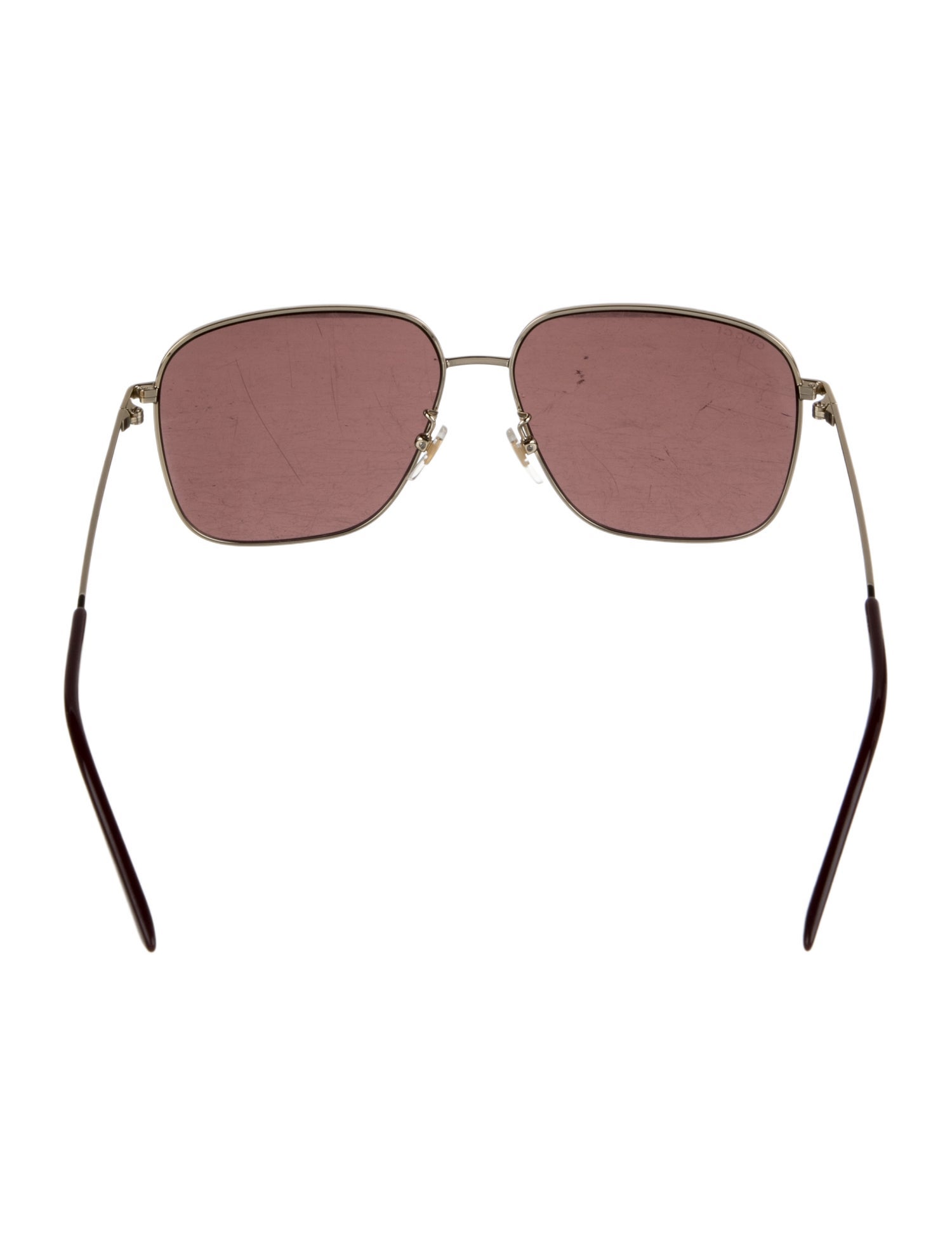 Gucci Oversize Mirrored Sunglasses