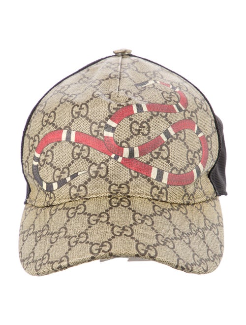 Gucci Coated Canvas Trucker Hat